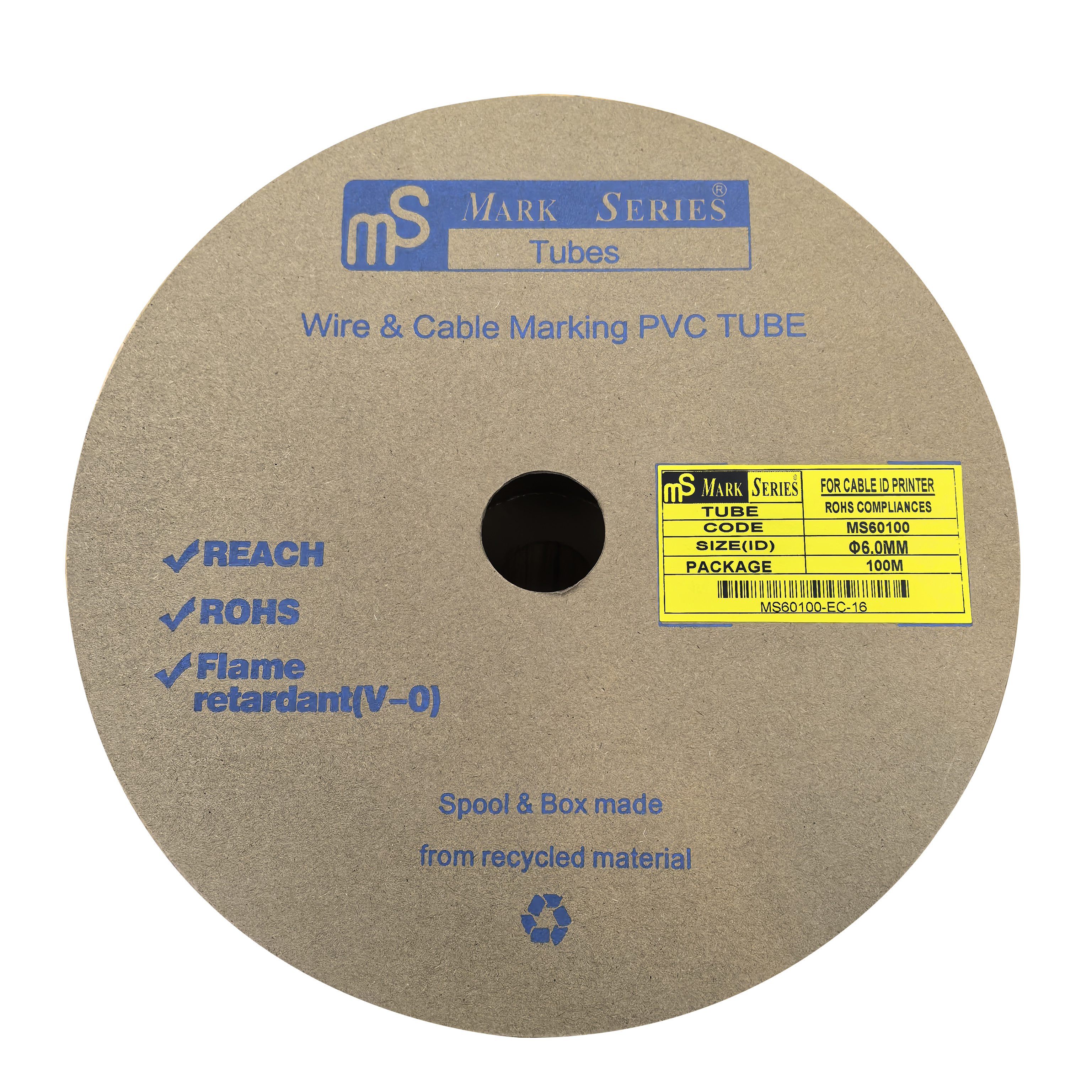 NEW MS G-SERIES [MS60100] TUBE WHITE 6.0MMX100M